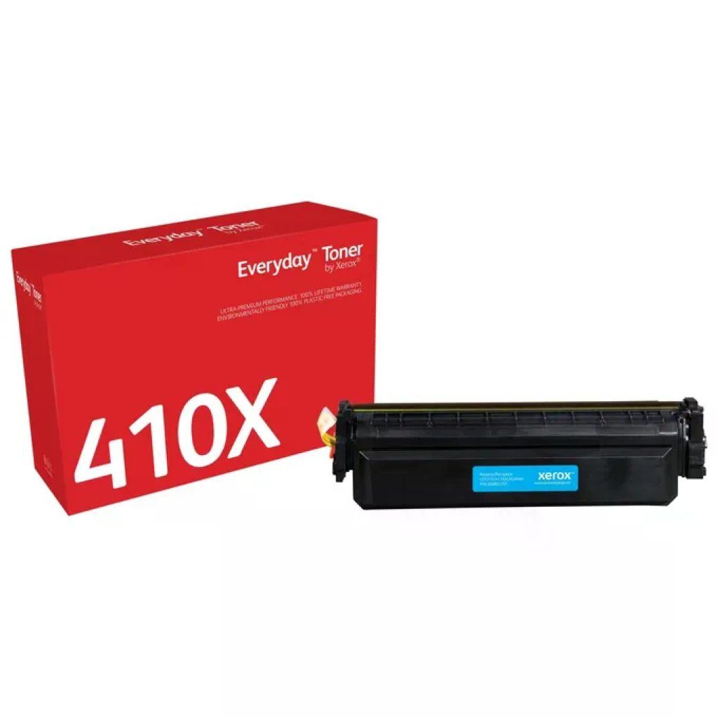 Xerox 006R03701 Toner Everyday Ciano Compatibile con HP 410X CF411X Alta Capacita' 5000 Pagine colore Xerox 006R03701 Toner Everyday Ciano Compatibile con HP 410X CF411X Alta Capacita' 5000 Pagine colore