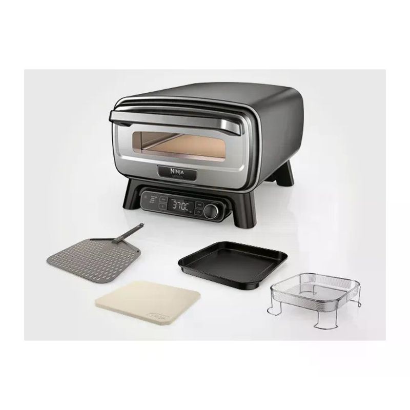 Ninja MO201EU Forno Elettrico per Pizza e Friggitrice ad Aria da Esterno Artisan