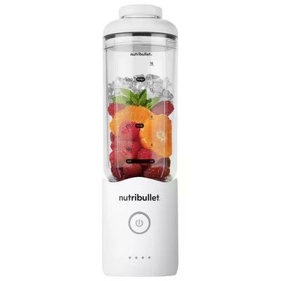 NutriBullet NBP013W Flex Frullatore Portatile 0.59 L Ricaricabile USB-C Tritaghiaccio colore Bianco