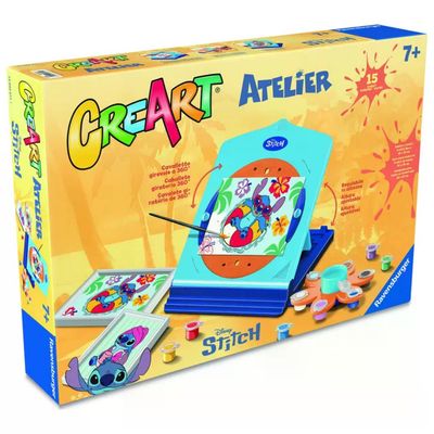 Ravensburger CreArt Atelier Stitch Kit di Pittura Creativo per Bambini 7+ Anni Ravensburger CreArt Atelier Stitch Kit di Pittura Creativo per Bambini 7+ Anni