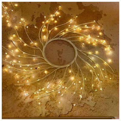 Lotti Importex Corona di Rami di Tiglio 160 Micro LED Bianco Caldo 45 cm Interno-Esterno Lotti Importex Corona di Rami di Tiglio 160 Micro LED Bianco Caldo 45 cm Interno-Esterno