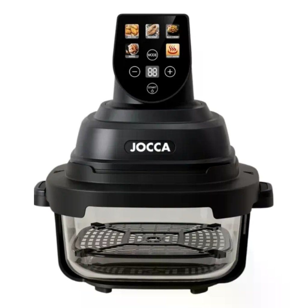 Jocca 2954 Friggitrice ad aria 6 L 1500 W 4 programmi preimpostati colore Nero