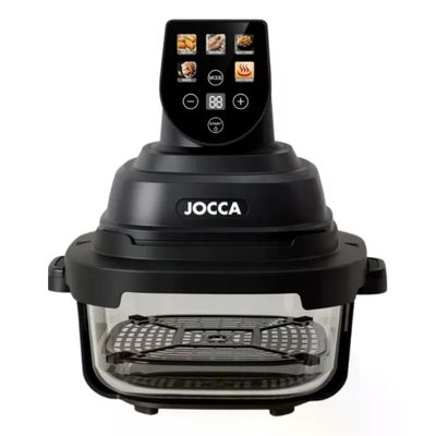 Jocca 2954 Friggitrice ad aria 6 L 1500 W 4 programmi preimpostati colore Nero