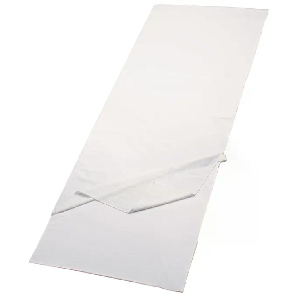 Ferrino Travel SQ Sacco Lenzuolo 210x80 cm Cotone Naturale Bianco