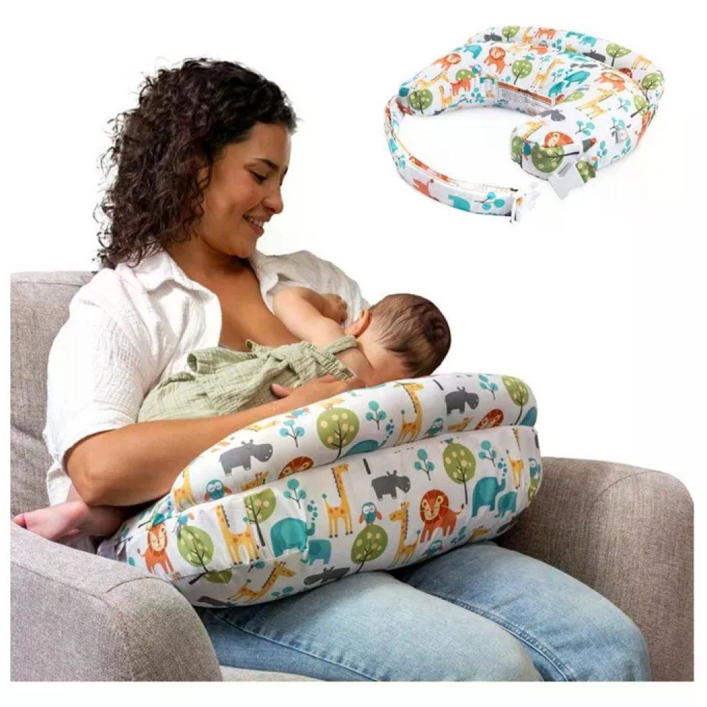 Boppy Chicco Boppy Cuscino Allattamento Deluxe Ergonomico Sfoderabile e Lavabile