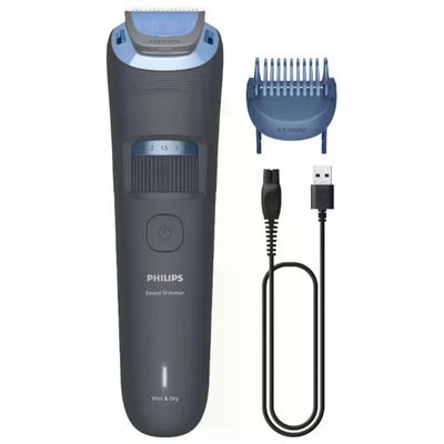 Philips Regolabarba BT3617-15 Lame Acciaio 20 Lunghezze Blu Scuro