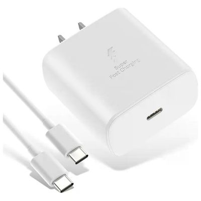 Samsung caricabatterie 45w super fast charger USB Type-C per Galaxy Book senza cavo bianco GP-PTU022DYGWQ Samsung caricabatterie 45w super fast charger USB Type-C per Galaxy Book senza cavo bianco GP-PTU022DYGWQ