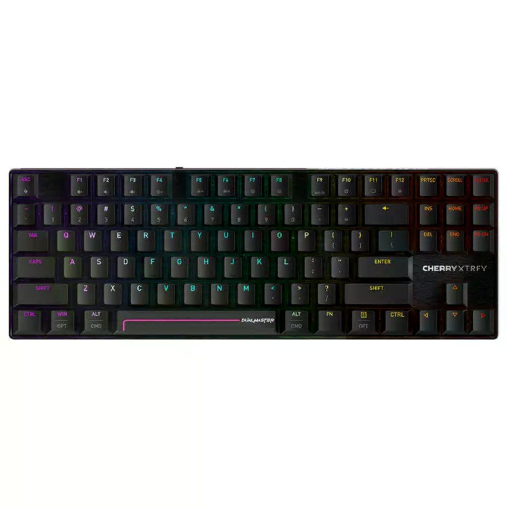 Cherry Xtrfy MX 8.2 Pro TMR Wireless, tastiera gaming TKL magnetica, switch MK Crystal hot-swap