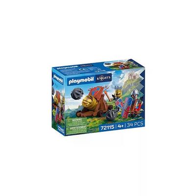 Playmobil 72115 Knights Cavalieri del Leone Armati Set da Gioco Azione Avventura Medievale 34 pezzi colore