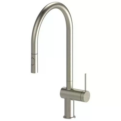Idro Bric miscelatore lavello bocca alta Vermont, doccetta estraibile 2 getti, cartuccia ceramica 35 mm Idro Bric miscelatore lavello bocca alta Vermont, doccetta estraibile 2 getti, cartuccia ceramica 35 mm