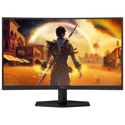 AOC C27G42FE G4 Monitor Gaming Curvo 27'' FHD 180 Hz 0,5 ms colore Nero Rosso AOC C27G42FE G4 Monitor Gaming Curvo 27'' FHD 180 Hz 0,5 ms colore Nero Rosso