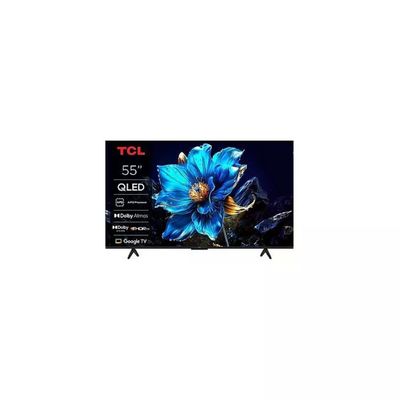 TCL 55T69C Smart TV QLED 55'' 4K Ultra HD Google TV Dolby Vision Atmos HDMI 2.1 VRR colore Nero TCL 55T69C Smart TV QLED 55'' 4K Ultra HD Google TV Dolby Vision Atmos HDMI 2.1 VRR colore Nero