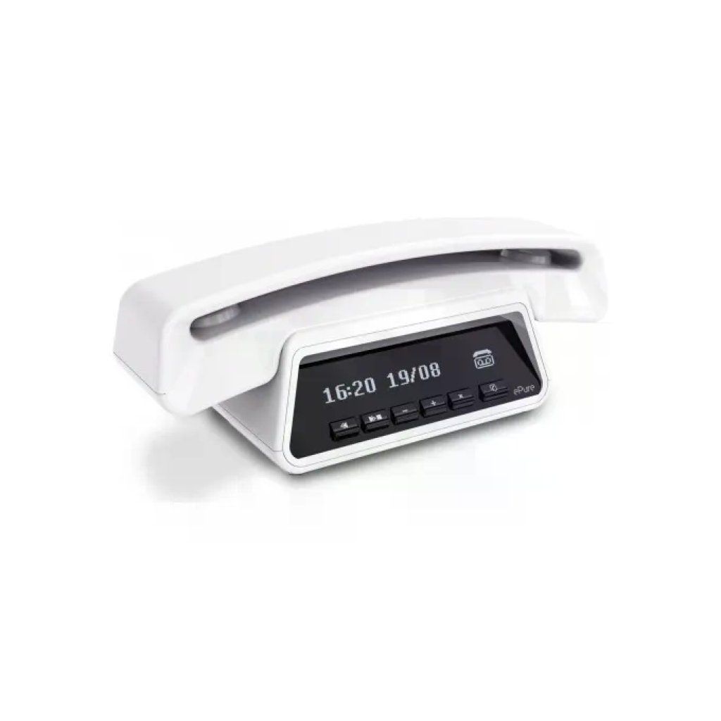 Alcatel ATL1428124 ePure Premium Telefono Cordless DECT Segreteria Vivavoce Blocco Chiamate 100 Contatti