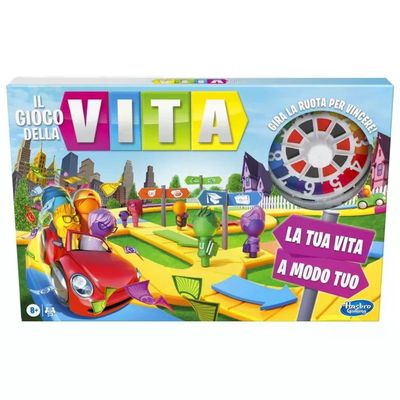 Hasbro F08001030 Il Gioco della Vita Gioco da Tavolo per Famiglie 2-4 Giocatori dagli 8 Anni