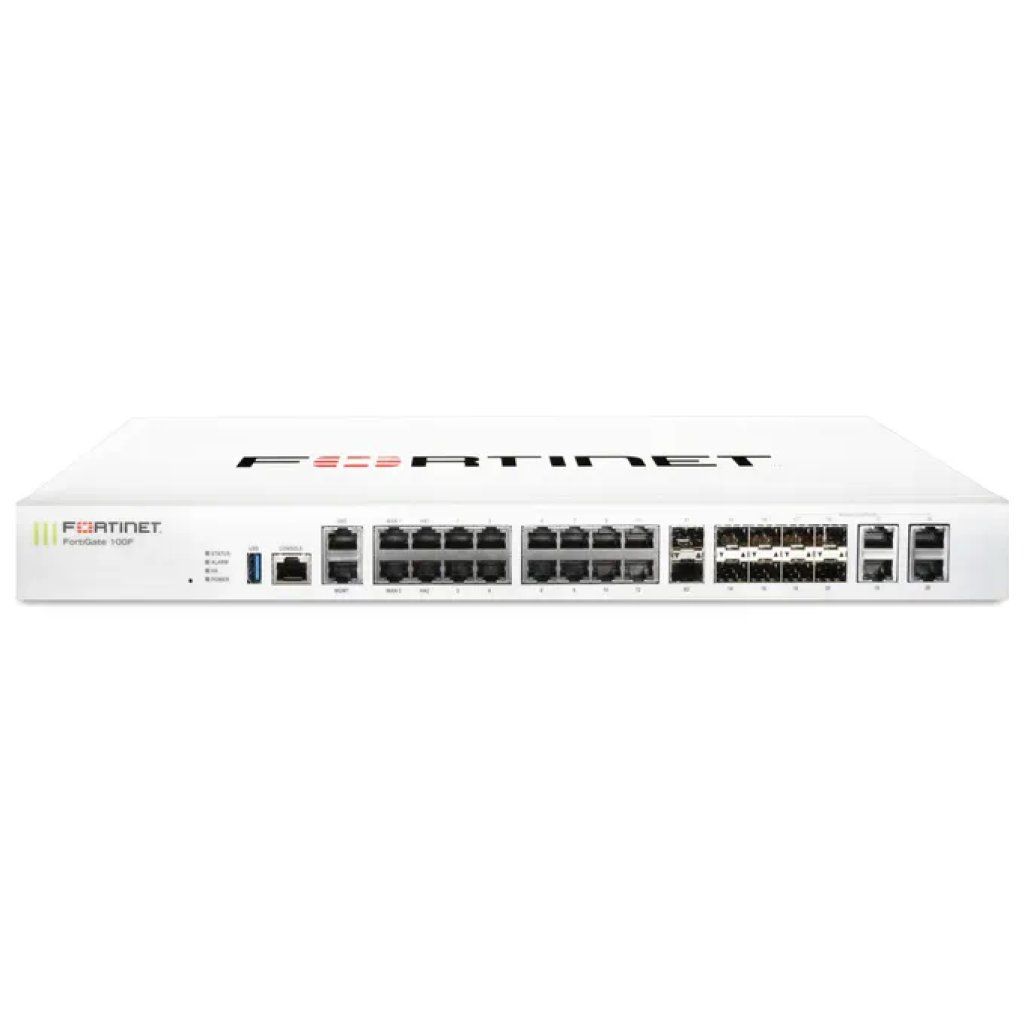 Fortinet FG100F Firewall Fg-100f Next Generation Firewall 22 Porte Doppia Alimentazione Fortinet FG100F Firewall Fg-100f Next Generation Firewall 22 Porte Doppia Alimentazione