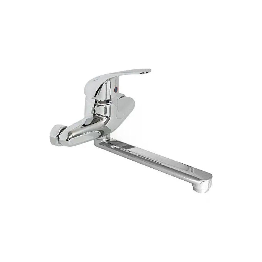 Idroblok 8390000147839 Miscelatore Lavello a Parete Rex 40 Cromato