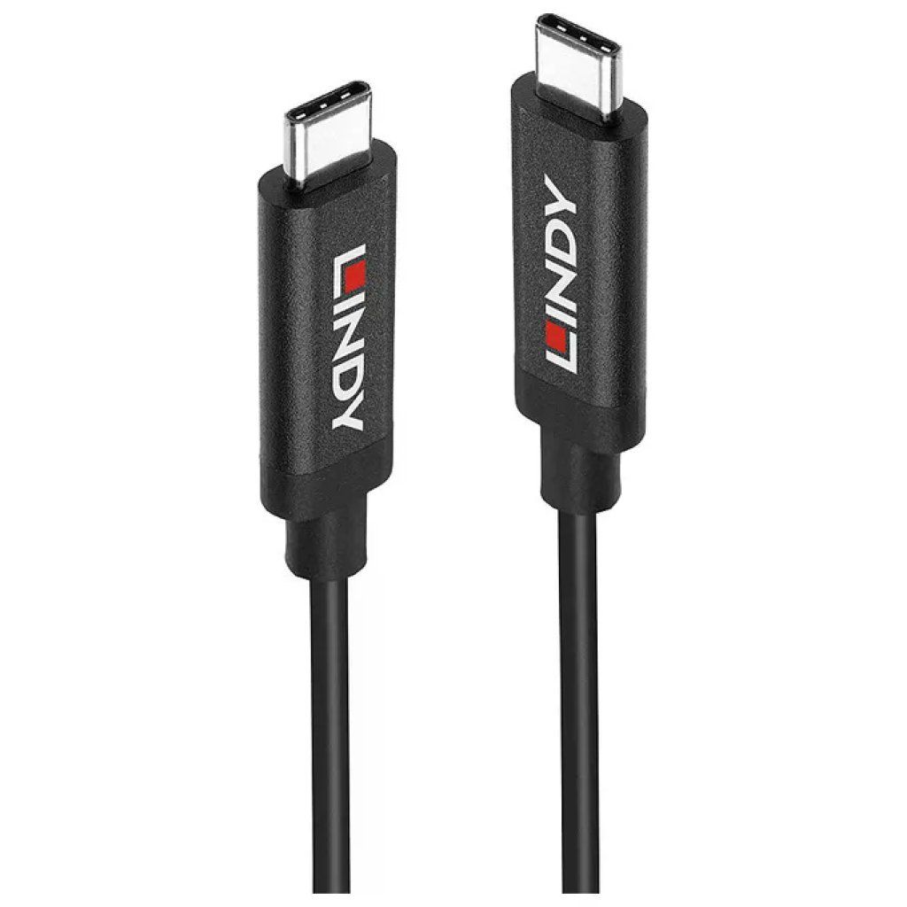 Lindy 43348 Cavo USB 3.2 Gen 2 Tipo C-C Attivo 3 m Nero