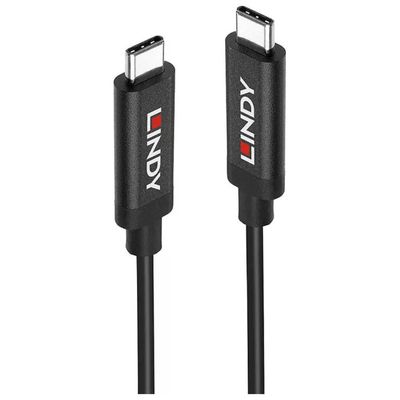 Lindy 43348 Cavo USB 3.2 Gen 2 Tipo C-C Attivo 3 m Nero Lindy 43348 Cavo USB 3.2 Gen 2 Tipo C-C Attivo 3 m Nero