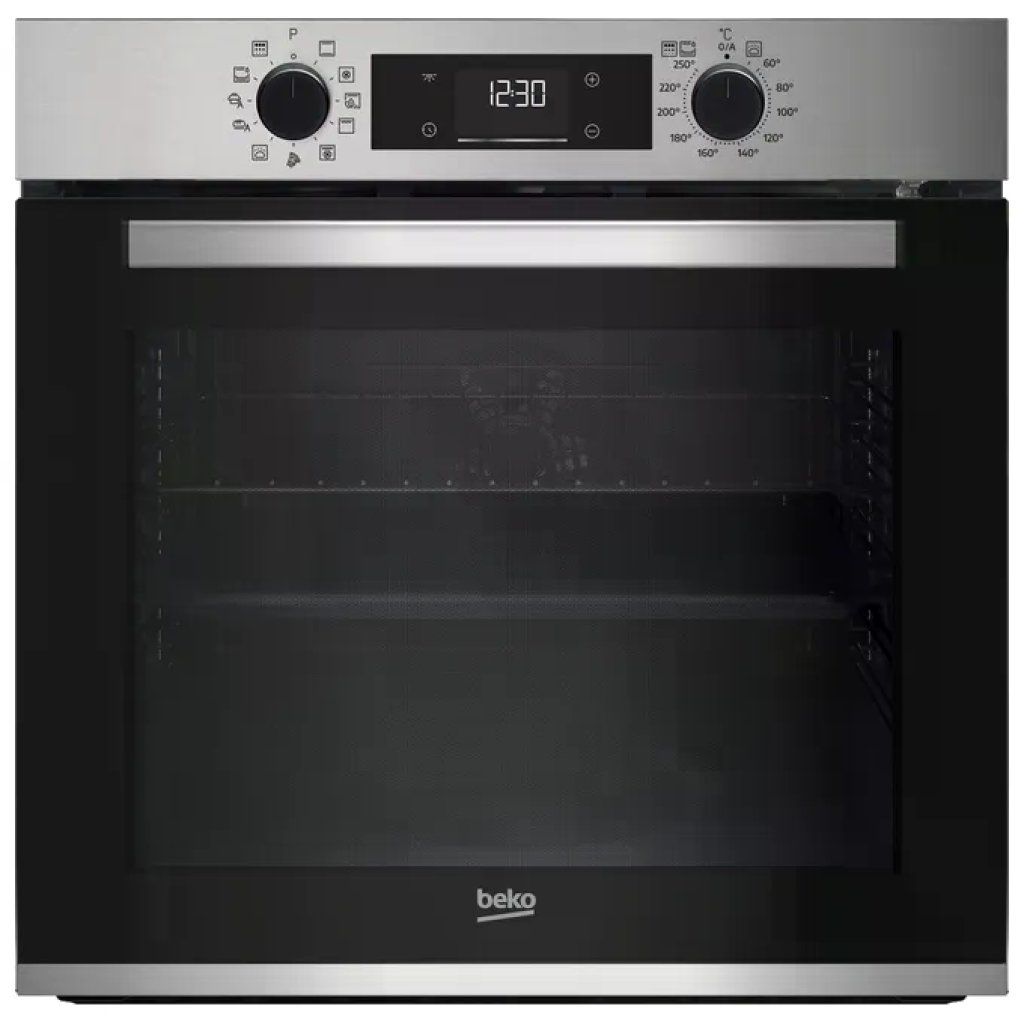BEKO Forno Multifunzione Pirolitico BBIMP2300XP 11 Funzioni 71 Litri Nero e Acciaio BEKO Forno Multifunzione Pirolitico BBIMP2300XP 11 Funzioni 71 Litri Nero e Acciaio