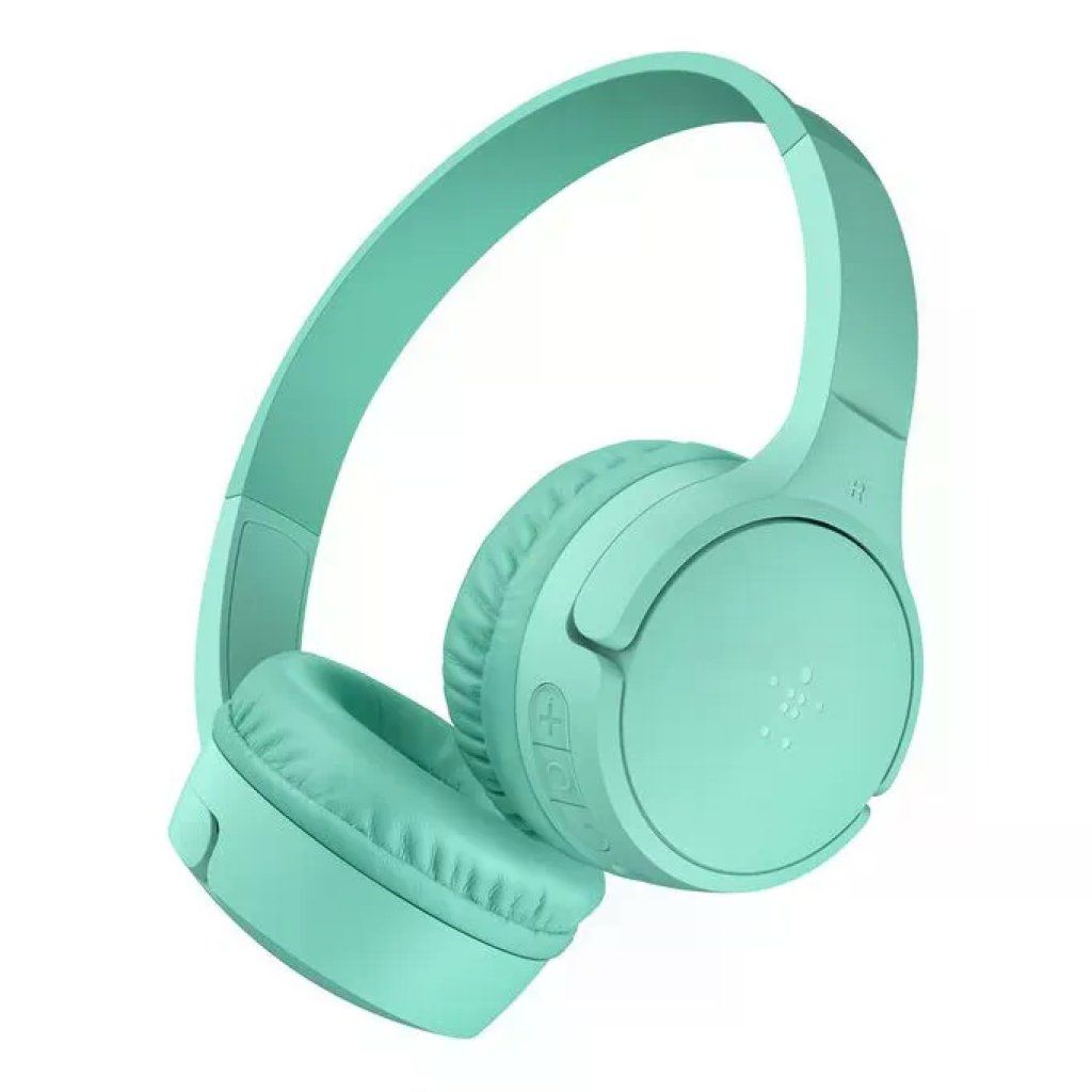 Belkin AUD002HQMNV3 Cuffie SoundForm Mini Bluetooth On-Ear Bambini Menta