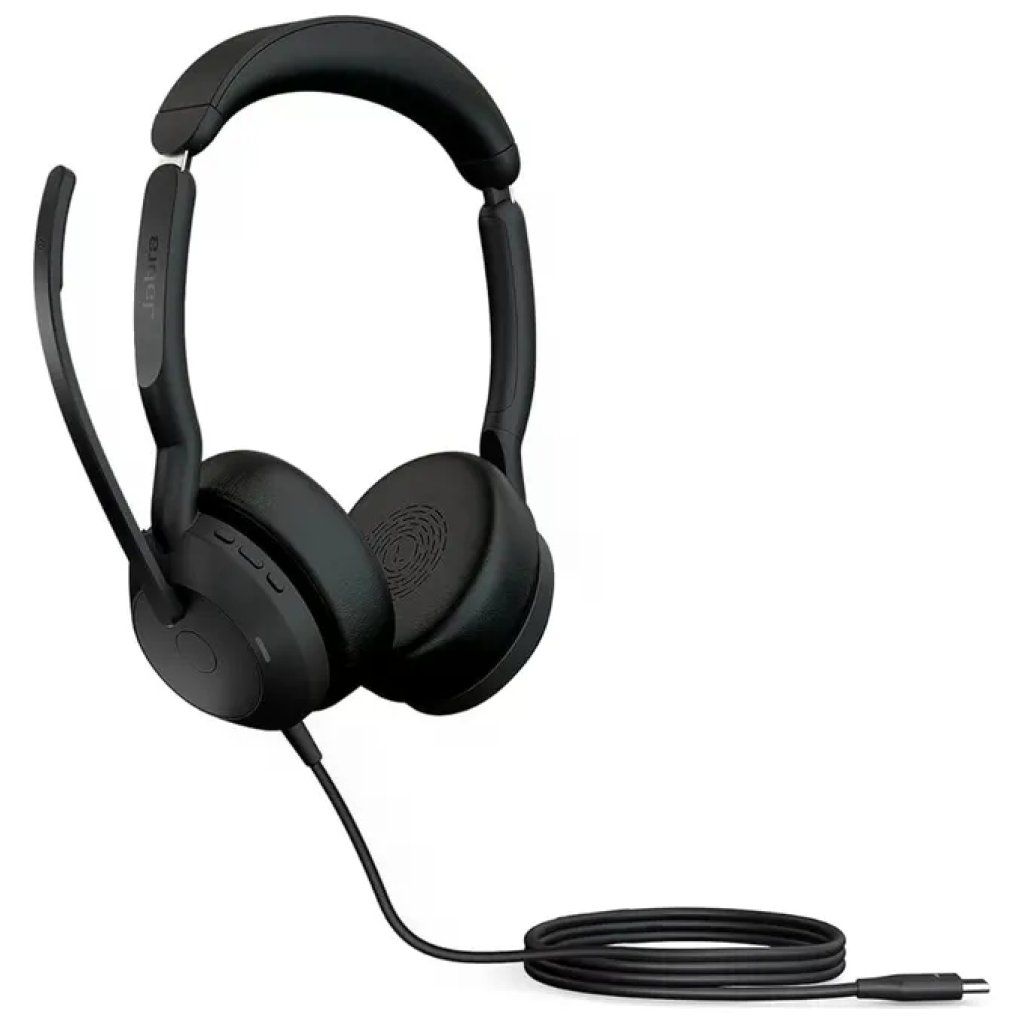 Jabra Evolve2 50 cuffie mono cablate 25069-889-899 cancellazione attiva del rumore USB-C e USB Jabra Evolve2 50 cuffie mono cablate 25069-889-899 cancellazione attiva del rumore USB-C e USB
