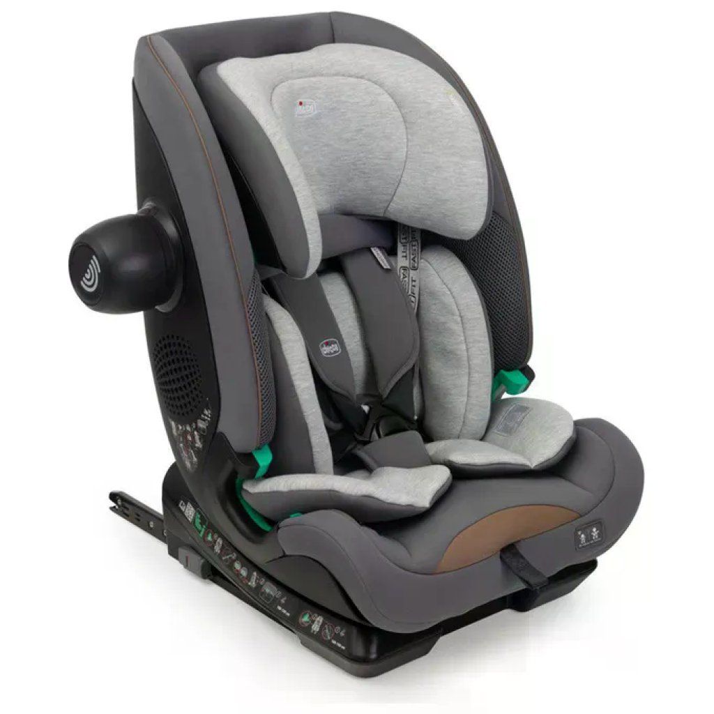 Brevi 9302027202 SEAT Seggiolino auto I Size ECE R129 03 da 76 a 150 cm Cinture sicurezza colore Grigio Brevi 9302027202 SEAT Seggiolino auto I Size ECE R129 03 da 76 a 150 cm Cinture sicurezza colore Grigio