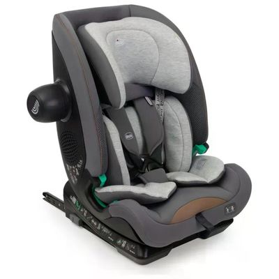 Brevi 9302027202 SEAT Seggiolino auto I Size ECE R129 03 da 76 a 150 cm Cinture sicurezza colore Grigio