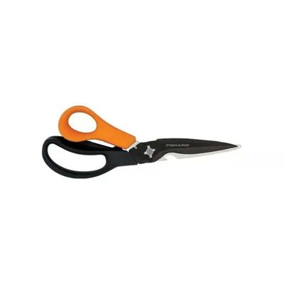 Fiskars 1063329 Solid SP341 Forbici Multiuso Bypass Lame Acciaio Inox 23 cm Tagliafili Integrato colore
