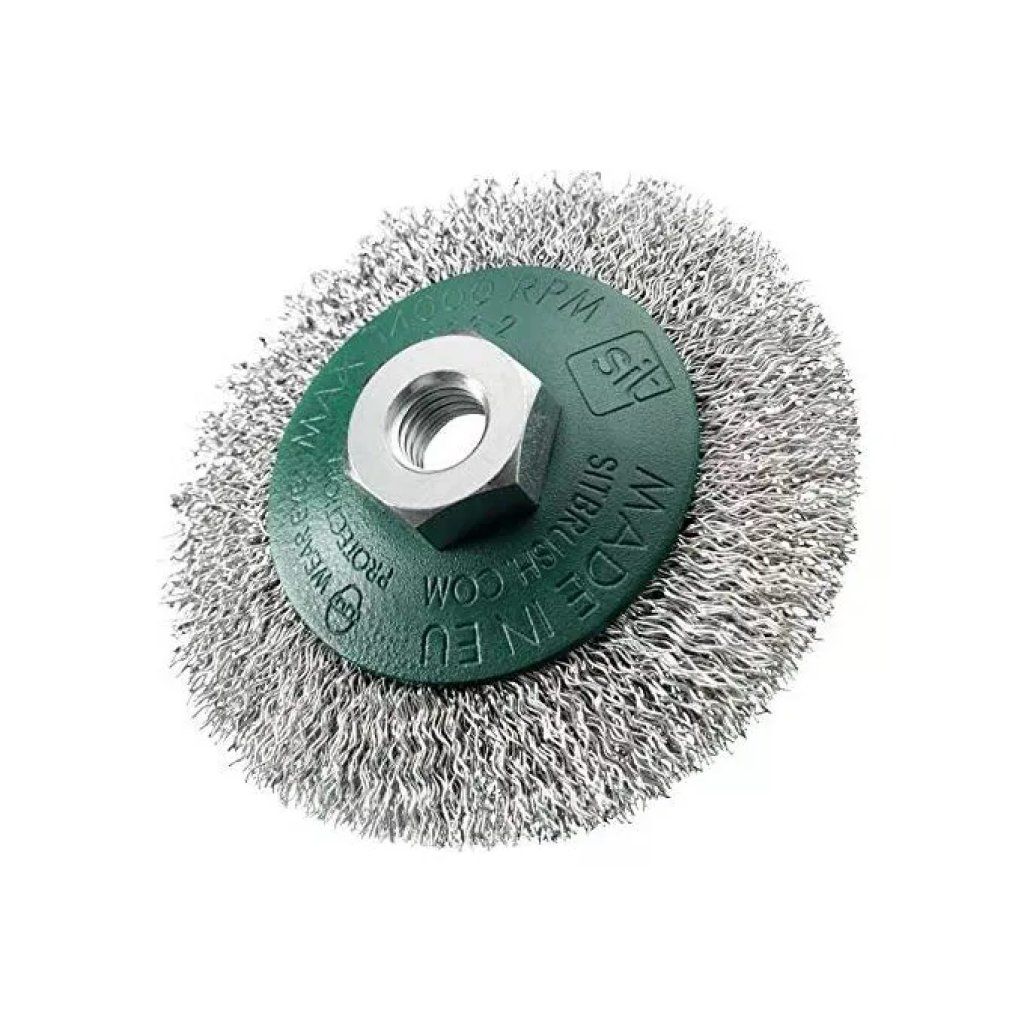 SIT Tecnospazzole 0945 BCO90 TECH Spazzola Conica per Smerigliatrice Acciaio Inox 90mm Filo 0