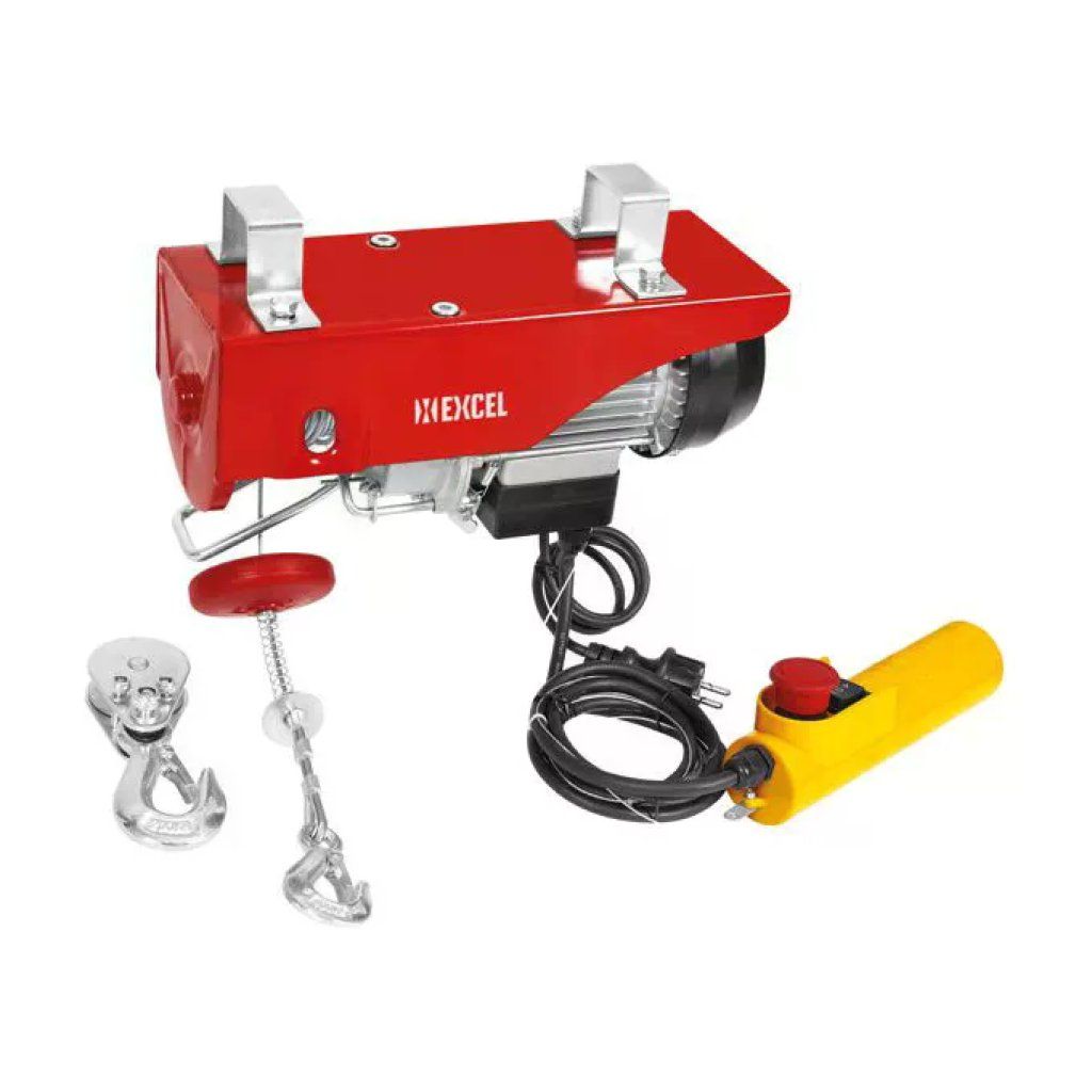 Excel CDF02450 PE250 Paranco Elettrico 550W portata 125-250 Kg cavo 12