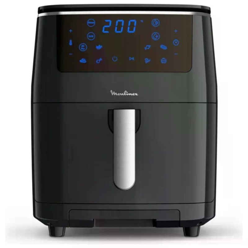 Moulinex AL2018 Friggitrice ad aria 6,5 L 1700 W 7 Programmi Display LCD colore Nero