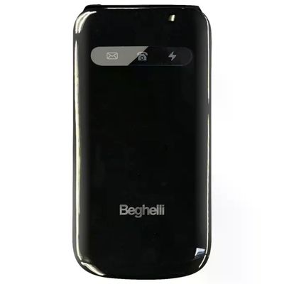 Beghelli 9137N SLV15N ECO Telefono Cellulare per Anziani GSM Tasto SOS Tasti Grandi Fotocamera 800mAh