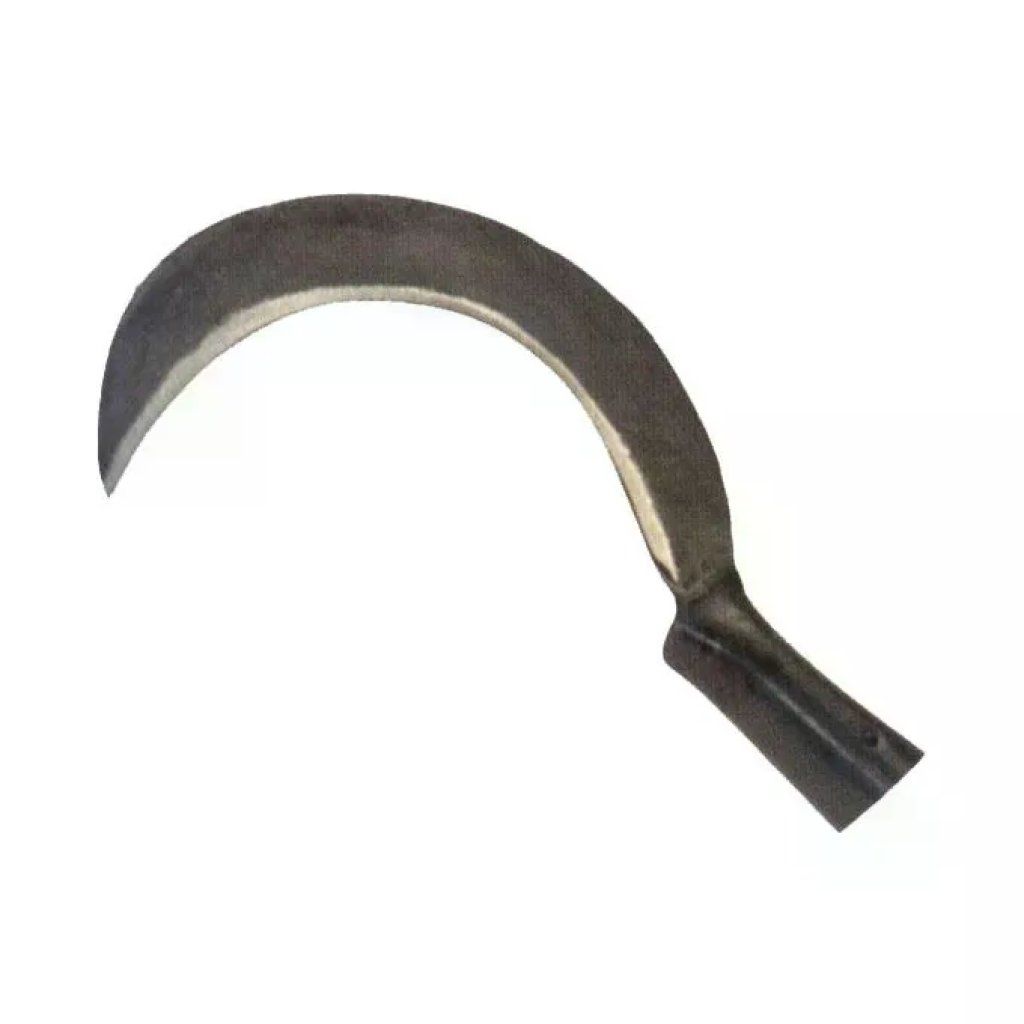 Falci Roncola Pertica Lama Acciaio Forgiato 45x425 mm per Rovi e Vegetazione Infestante Manico Legno