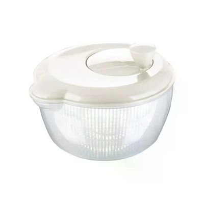 Tescoma T643590 Centrifuga per Insalata Handy in Plastica 3.9 L Lavabile in Lavastoviglie Colore Bianco