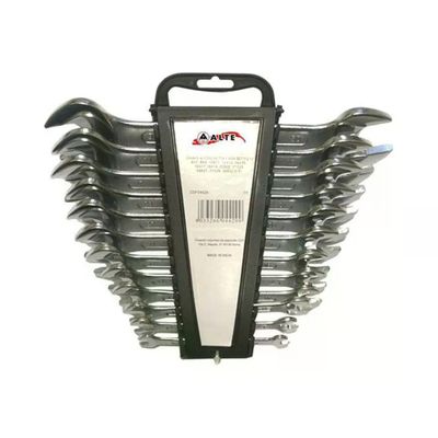 ALTE 8033266044299 04429 Chiavi Fisse 12 Pezzi Acciaio Cromo Vanadio Conforme DIN 3110 colore Nero