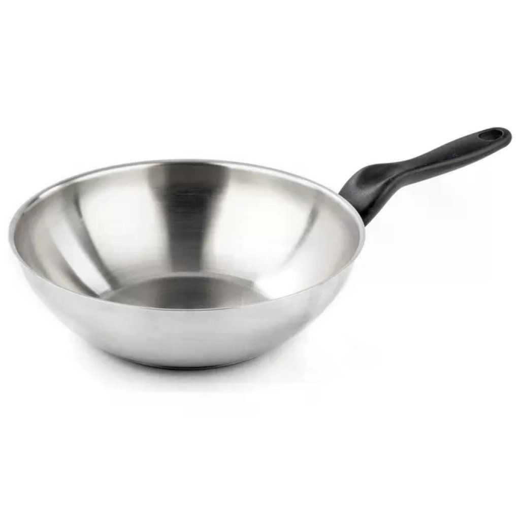 Barazzoni Saltapasta-Wok Le Inoxidabili 278109728 28cm Acciaio Inox Made in Italy Barazzoni Saltapasta-Wok Le Inoxidabili 278109728 28cm Acciaio Inox Made in Italy