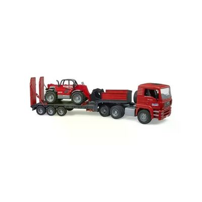 Bruder 02774 Camion MAN TGA con Rimorchio e Manitou MLT 633, Scala 1:16 Bruder 02774 Camion MAN TGA con Rimorchio e Manitou MLT 633, Scala 1:16