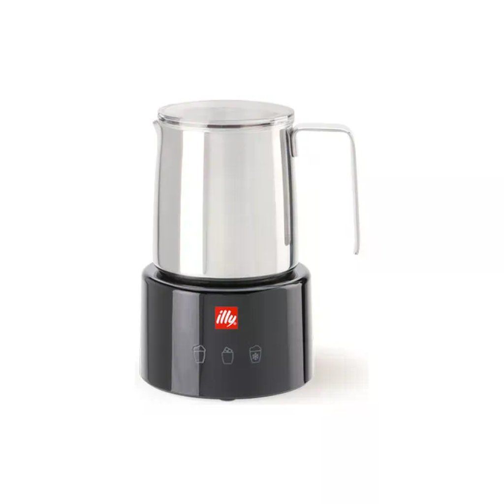 Illy Milkfrother 23760 – Montalatte Elettrico Nero e Inox