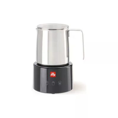 Illy Milkfrother 23760 Montalatte Elettrico Nero e Inox