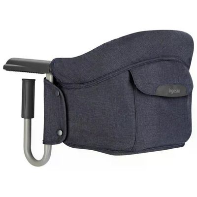 Inglesina AY90S6OCN Fast Seggiolino da Tavolo Pieghevole Portatile Fino a 15 Kg colore Ocean Navy