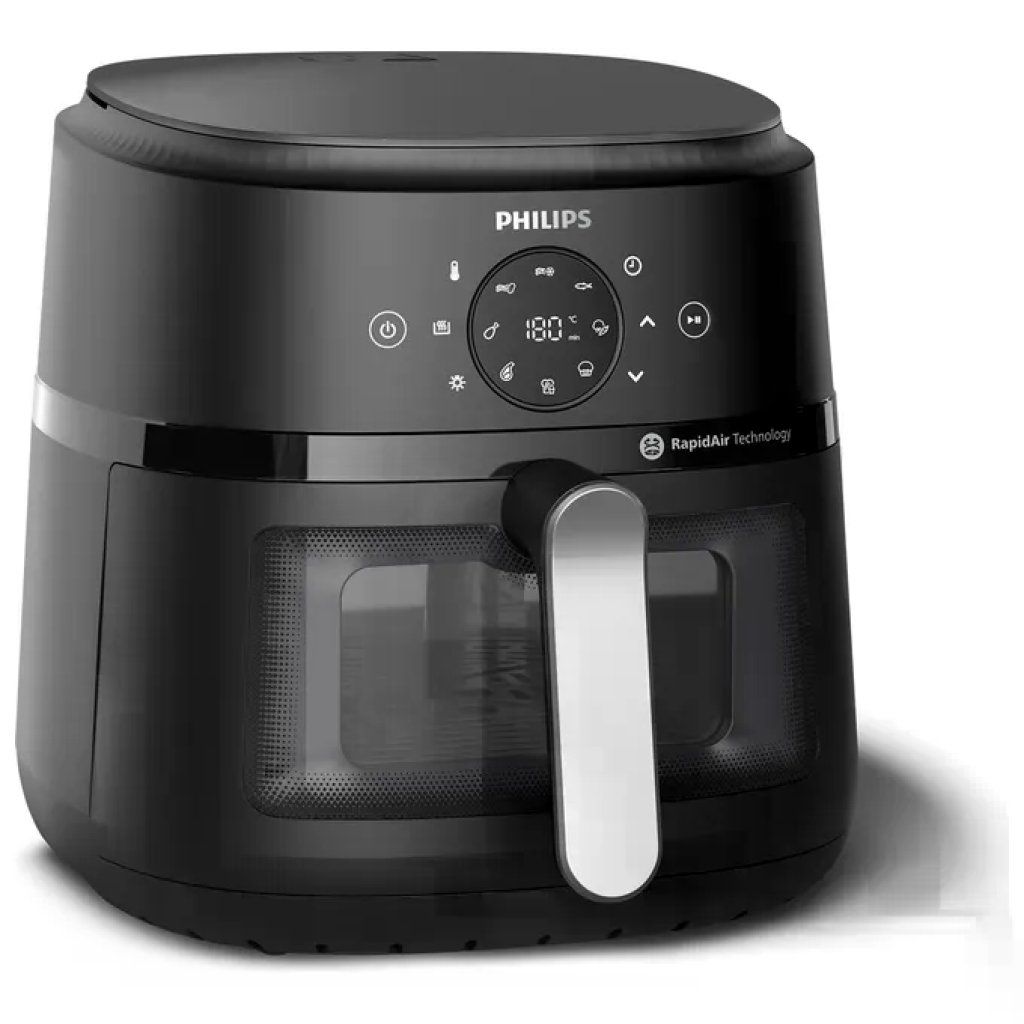 Philips NA231-00 Friggitrice ad aria 6.2 L 1700 W 13 Programmi RapidAir Display Touch colore Nero Philips NA231-00 Friggitrice ad aria 6.2 L 1700 W 13 Programmi RapidAir Display Touch colore Nero