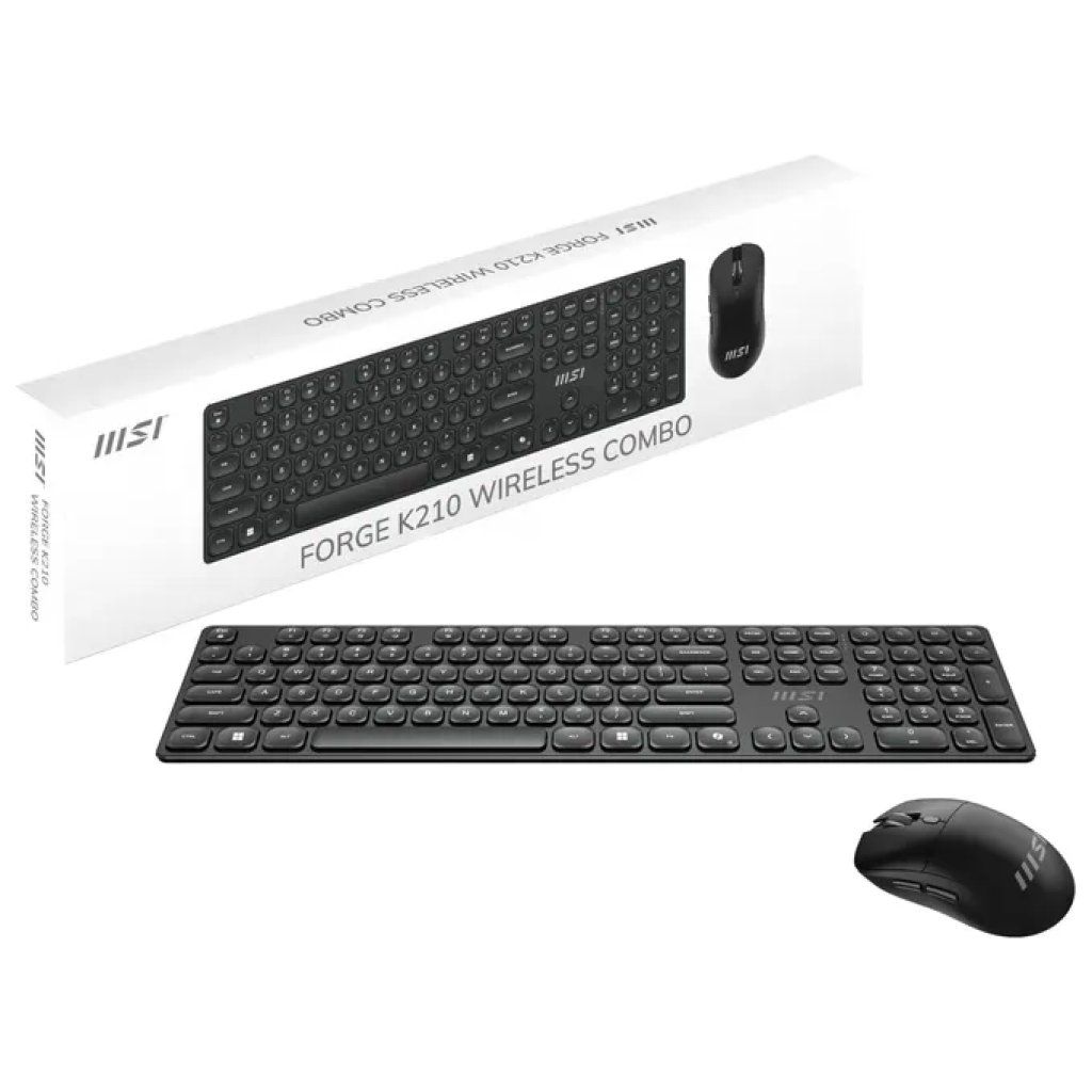 MSI Forge K210 combo wireless S11-43IT212-Y92 tastiera e mouse layout IT switch a forbice 2 MSI Forge K210 combo wireless S11-43IT212-Y92 tastiera e mouse layout IT switch a forbice 2