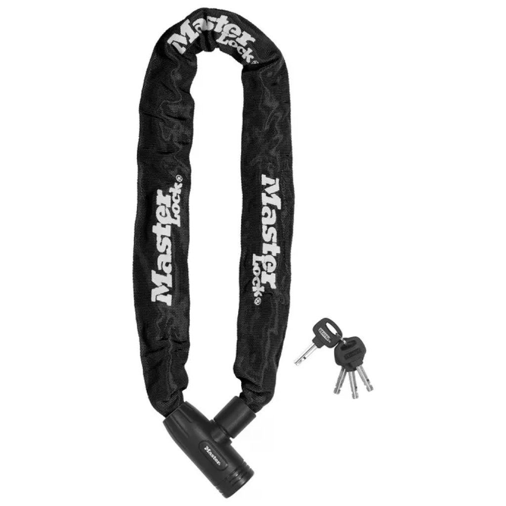 MASTERLOCK MASTER LOCK 8391EURDPRO Lucchetto a Catena in Acciaio Temprato con Rivestimento Nylon 90 cm 8 mm MASTERLOCK MASTER LOCK 8391EURDPRO Lucchetto a Catena in Acciaio Temprato con Rivestimento Nylon 90 cm 8 mm