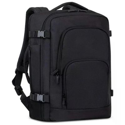 Rivacase 8461 Travel Eco Zaino per Notebook 17.3'' RPET Scomparto Tablet Tracolla Imbottita colore Nero