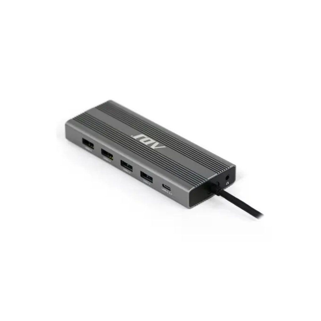 ADJ THOR Docking Station 12 in 1 Type-C HDMI 4K@30Hz VGA 1080p@60Hz LAN Gigabit USB 3.0 USB 2