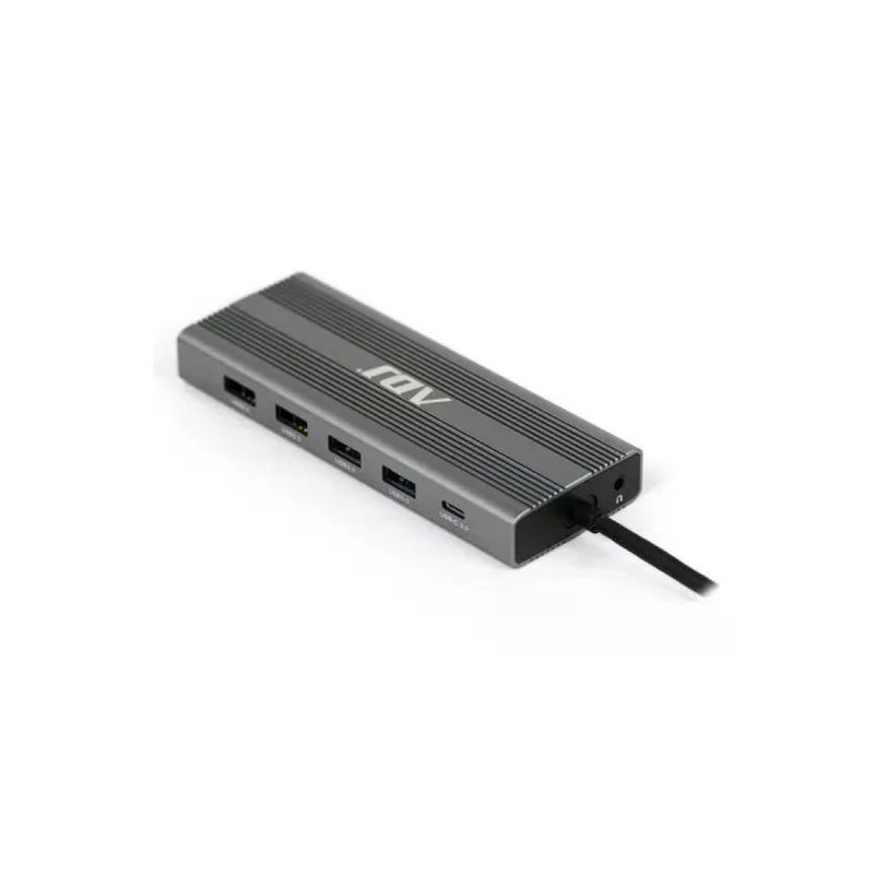 ADJ THOR Docking Station 12 in 1 Type-C HDMI 4K@30Hz VGA 1080p@60Hz LAN Gigabit USB 3.0 USB 2
