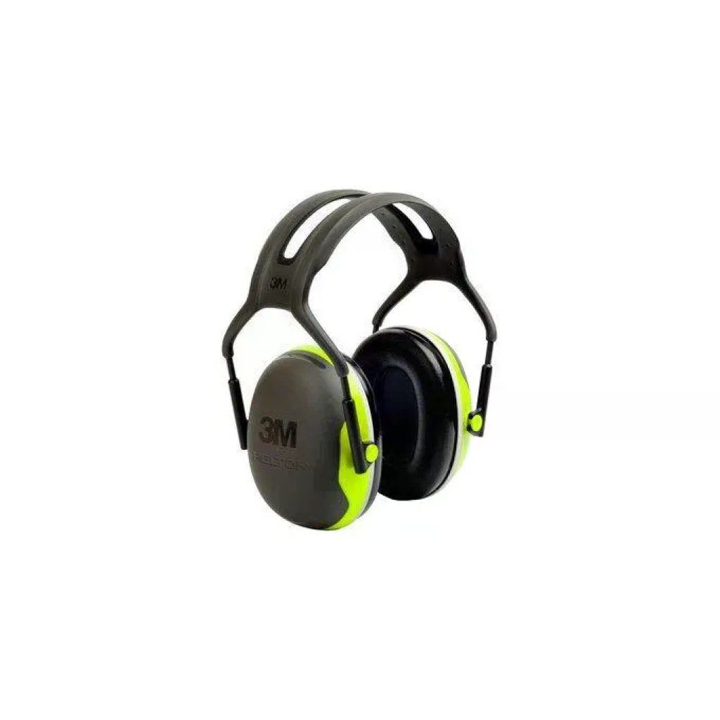 3M X1A PELTOR Cuffia Antirumore Protezione Udito SNR 27 dB EN 352 colore Verde