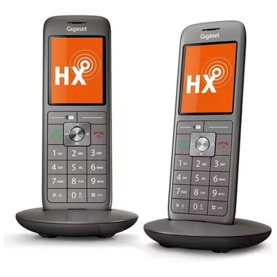 Gigaset L36852-H2862-B101 CL660HX Telefono Cordless DECT Duo Vivavoce Display TFT 2.4'' VoIP CAT-iq 2