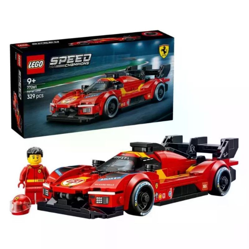 Lego 77261 Speed Champions Set costruzioni Ferrari 499P con Minifigure Pilota 329 pezzi da 9 anni