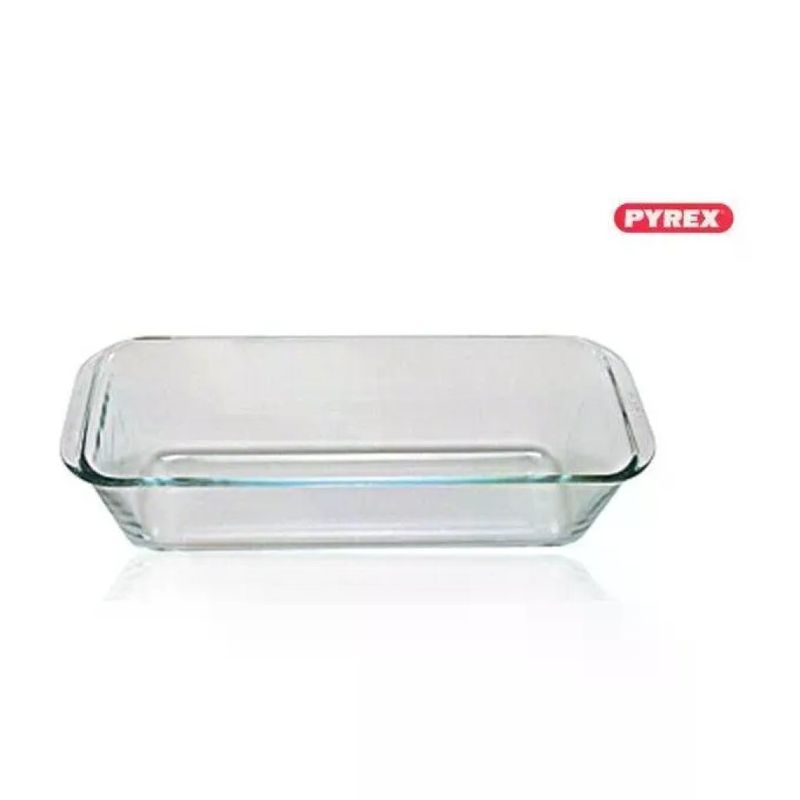 Pyrex F03Z2 Bake and Enjoy Stampo Plum Cake Rettangolare in Vetro Borosilicato 28 cm 1